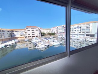 Studio lumineux avec vue Marina 19m² plus loggia 7m² – Secteur des Quilles, Sète - Sète (34200)