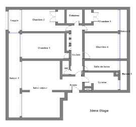 T5 traversant 114m² Montpellier - Montpellier (34070)