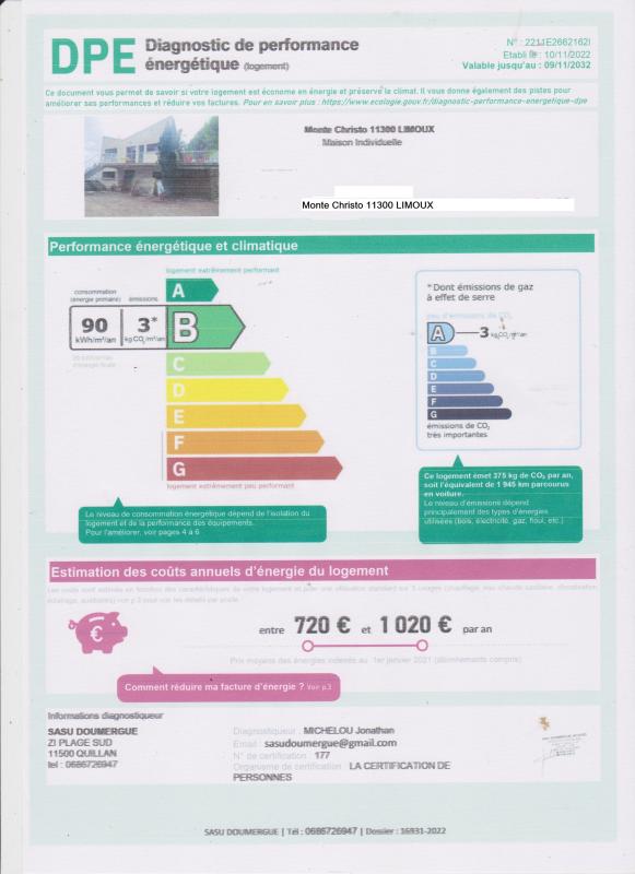 Villa d’architecte - Photo 14 - Limoux Monte Cristo