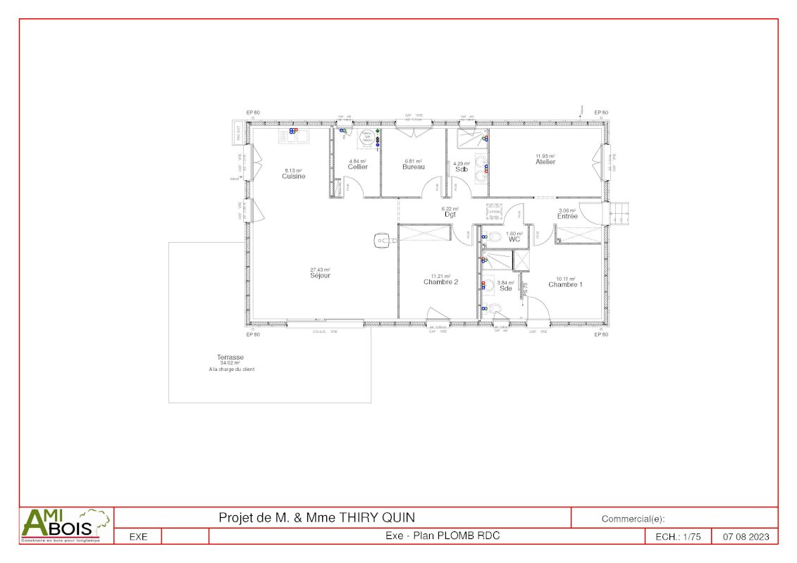 Maison récente ossature bois 2024 - confort, performance et qualité de vie - 4 chambres – cadre naturel – terrain 1200 m² – proche Albi et Gaillac - Photo 15 - Cahuzac-sur-Vère